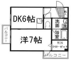 プロスペリテ川上の物件間取画像